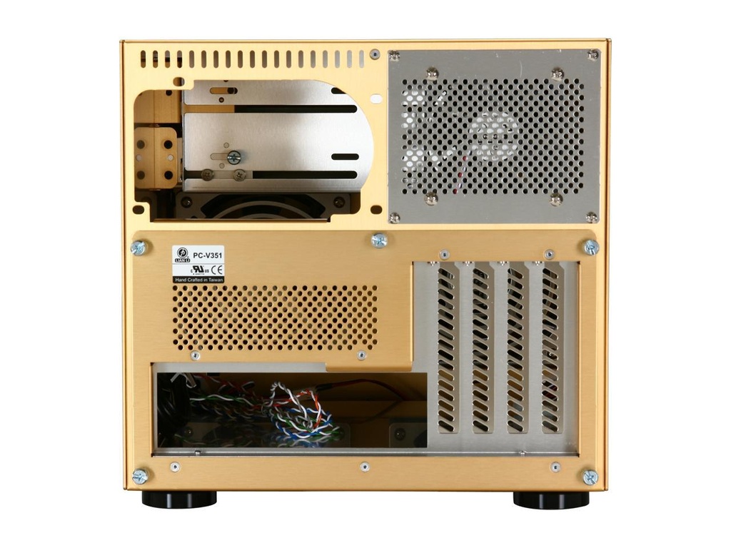 Boîtier Cube Micro ATX Rouge.webp